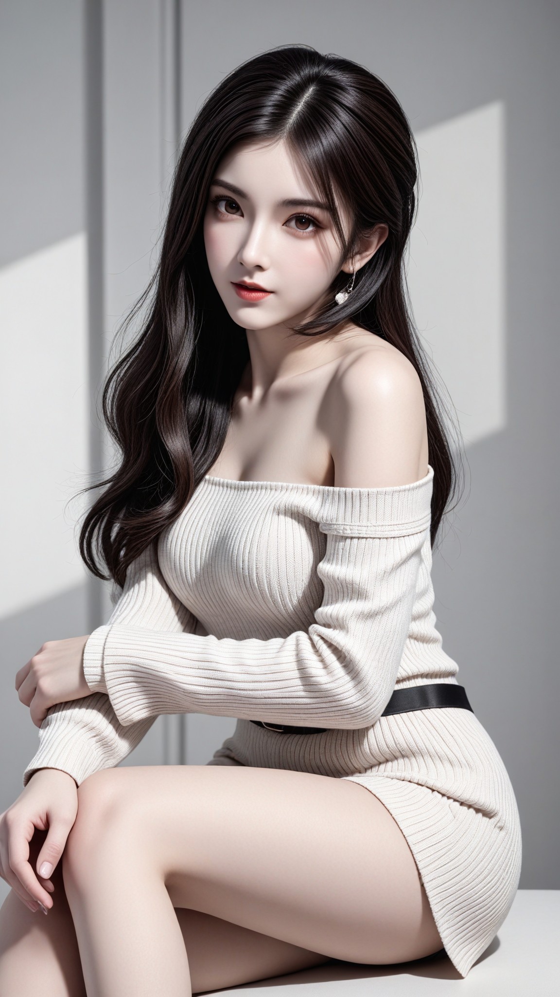 《VOGUE Moment · Minimalist Model "- Perfect Facial Features Style image