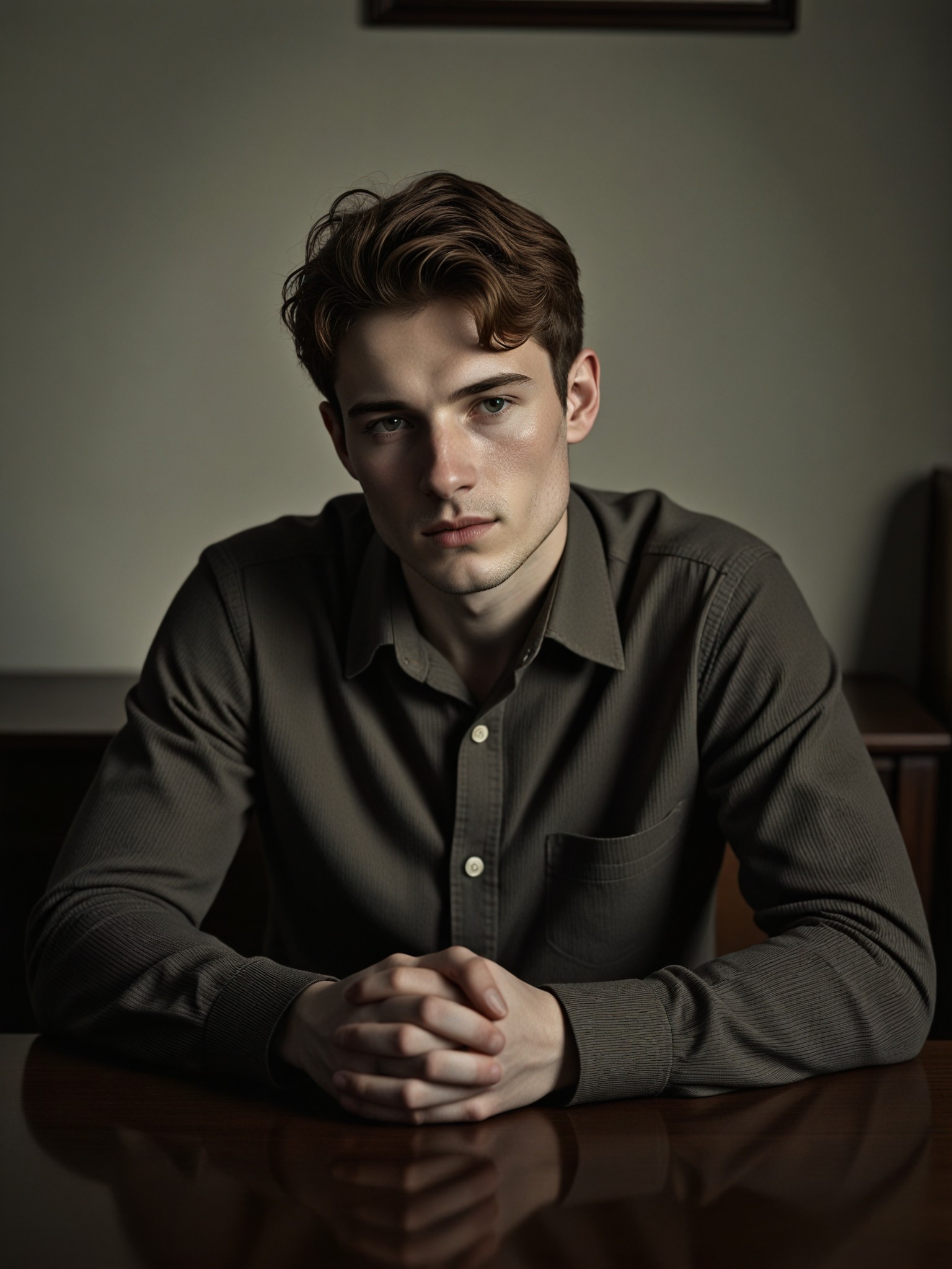 Moody Confession Portrait image