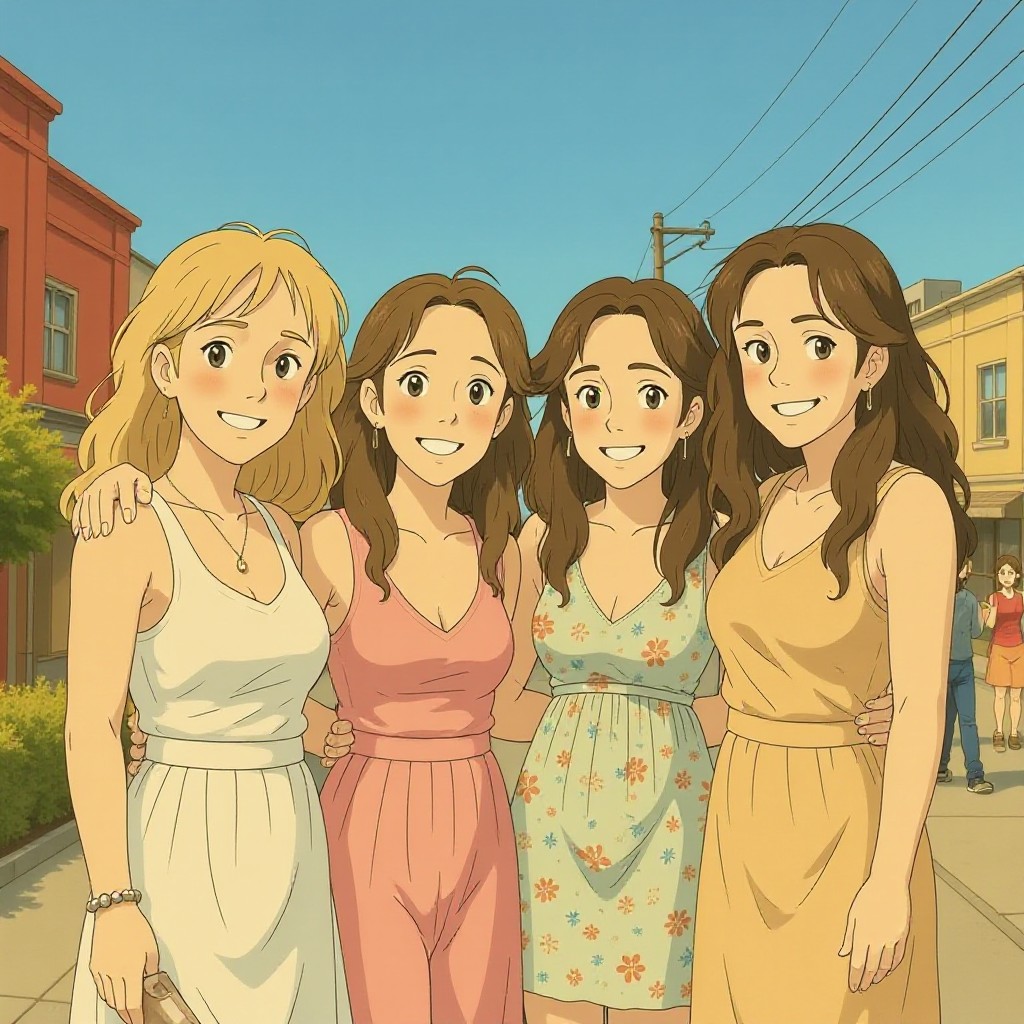 ジブリ - かののん 無料のジブリイラストメーカー：AIで簡単に写真をジブリイラスト