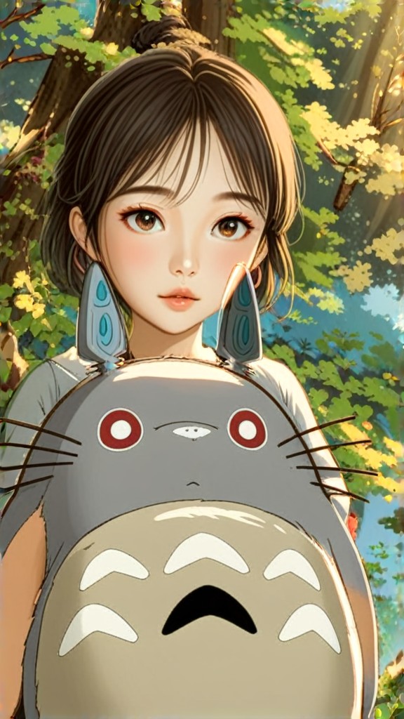 a1.art-generated Being With Totoro image