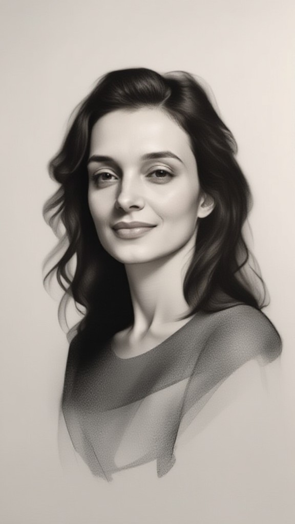 charcoal style image