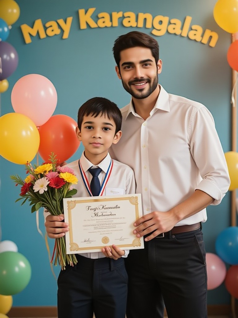 May Karangalan (Father and Child) image