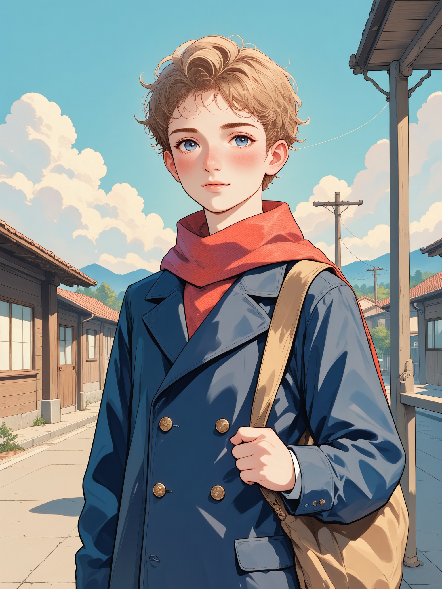 Japan Anime Style Portrait image