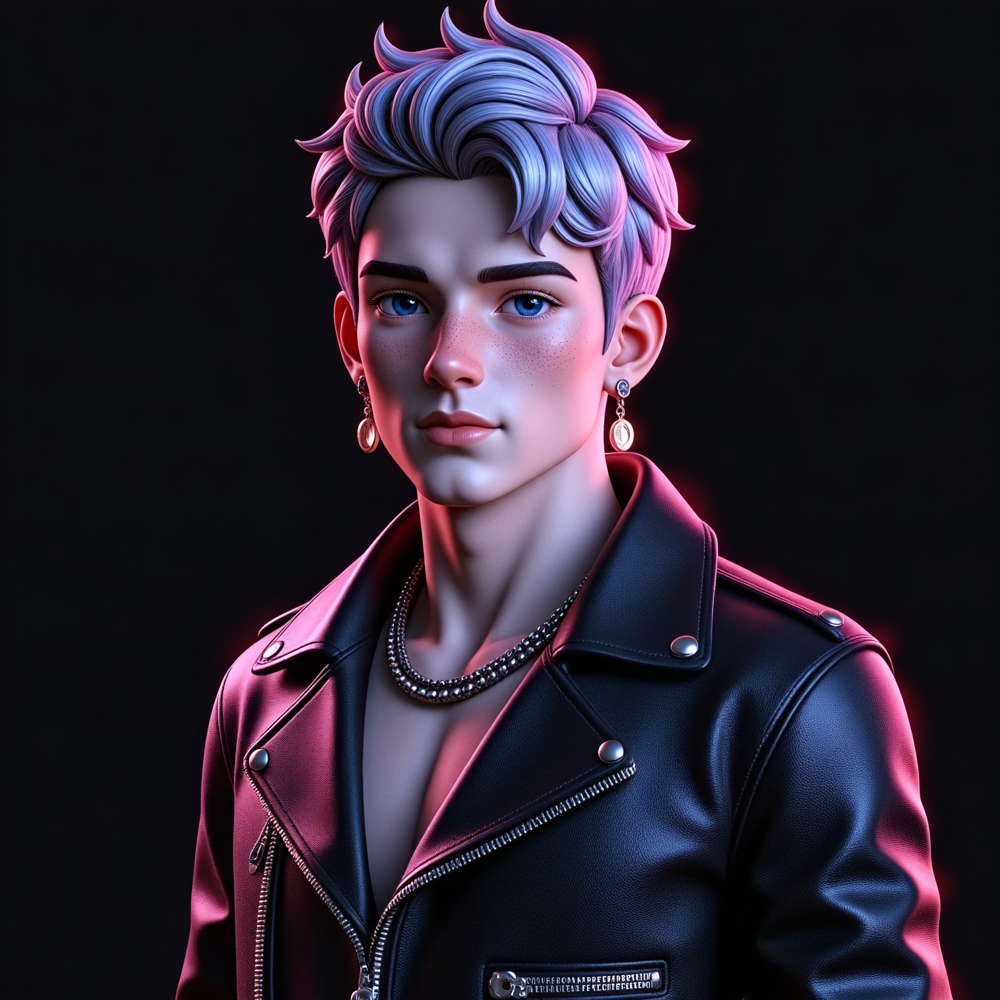 Cool 3D Portrait image