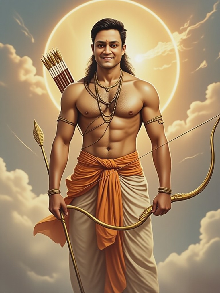 lord ram AI concept illustration  image