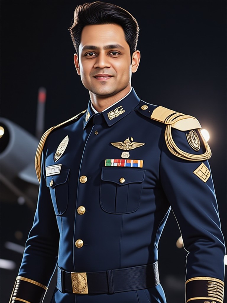 Indian army concept illustration image