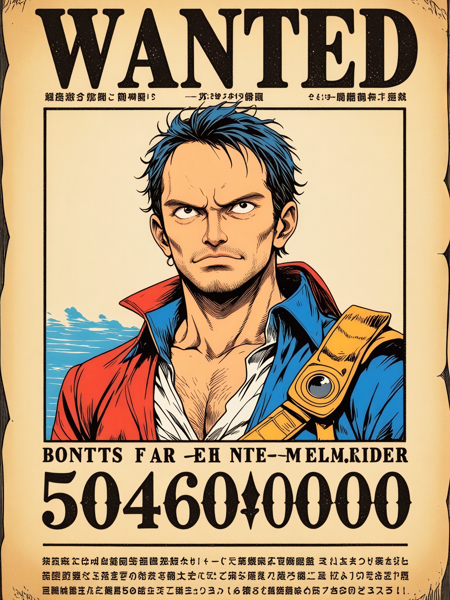 One Piece Wanted Poster image