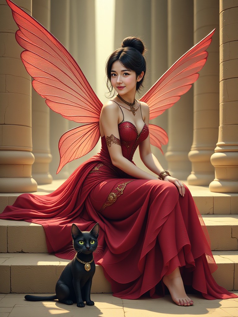 Garnet Fairy from the faetastic universe image