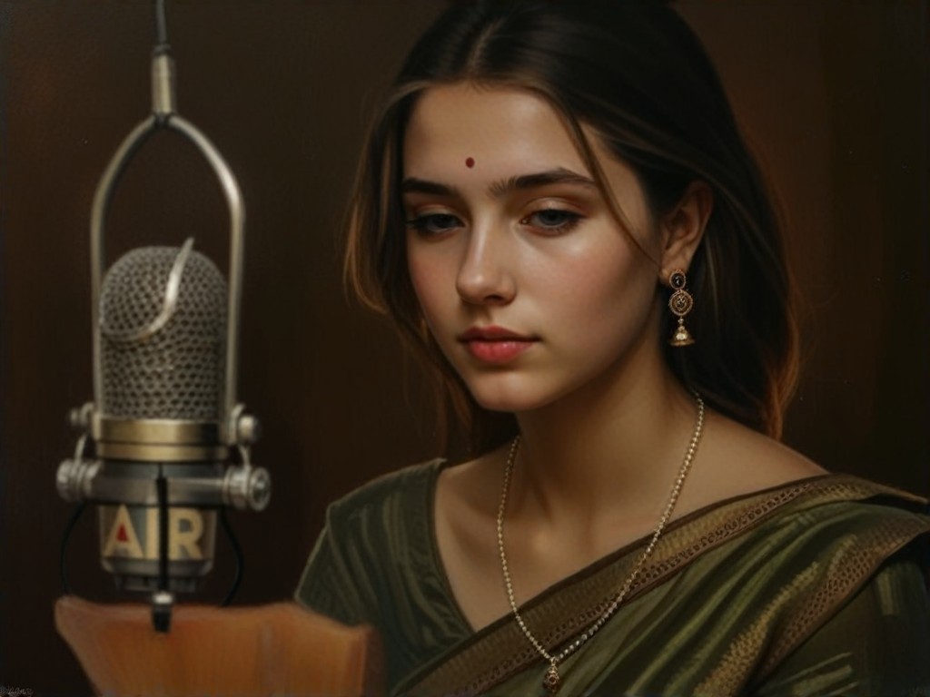 AI Radio art generator