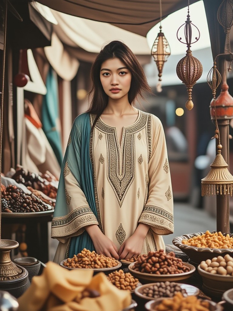 Eid al-Adha Woman Portrait  image