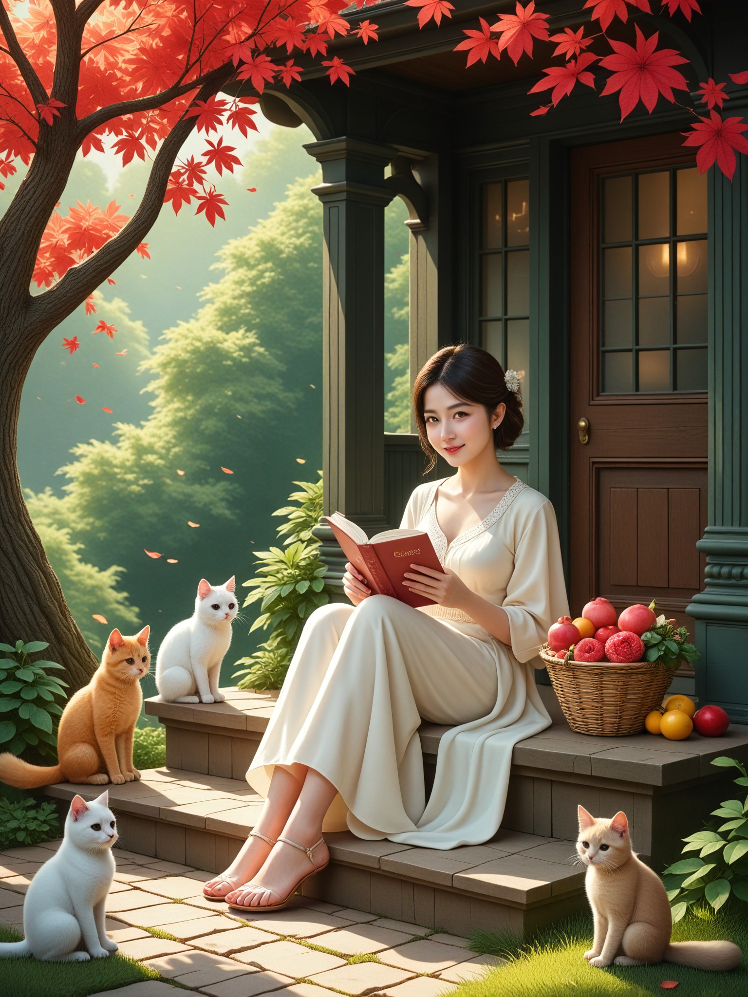 harvest in autumn image