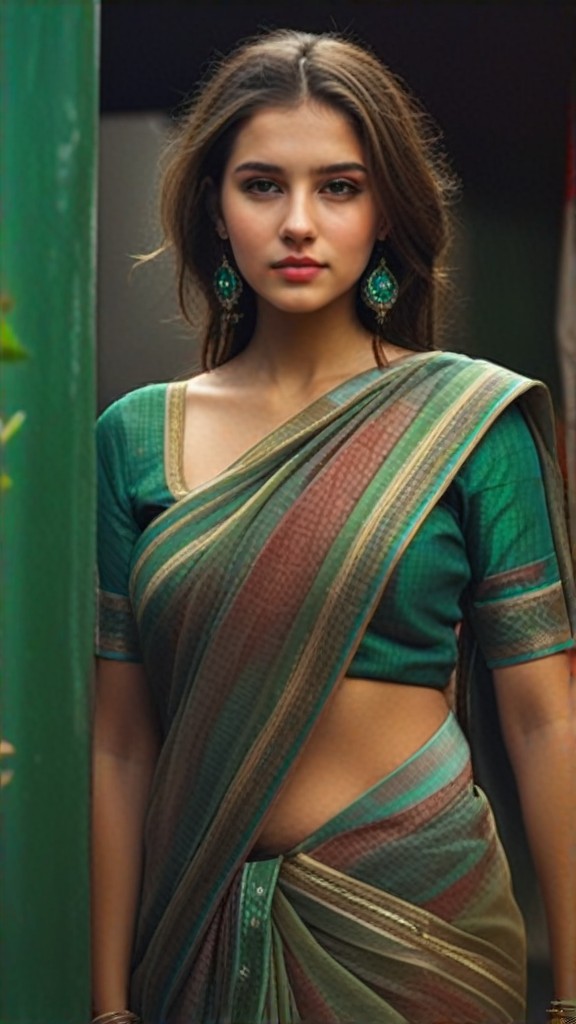 a1.art-generated Saree Remove Video image