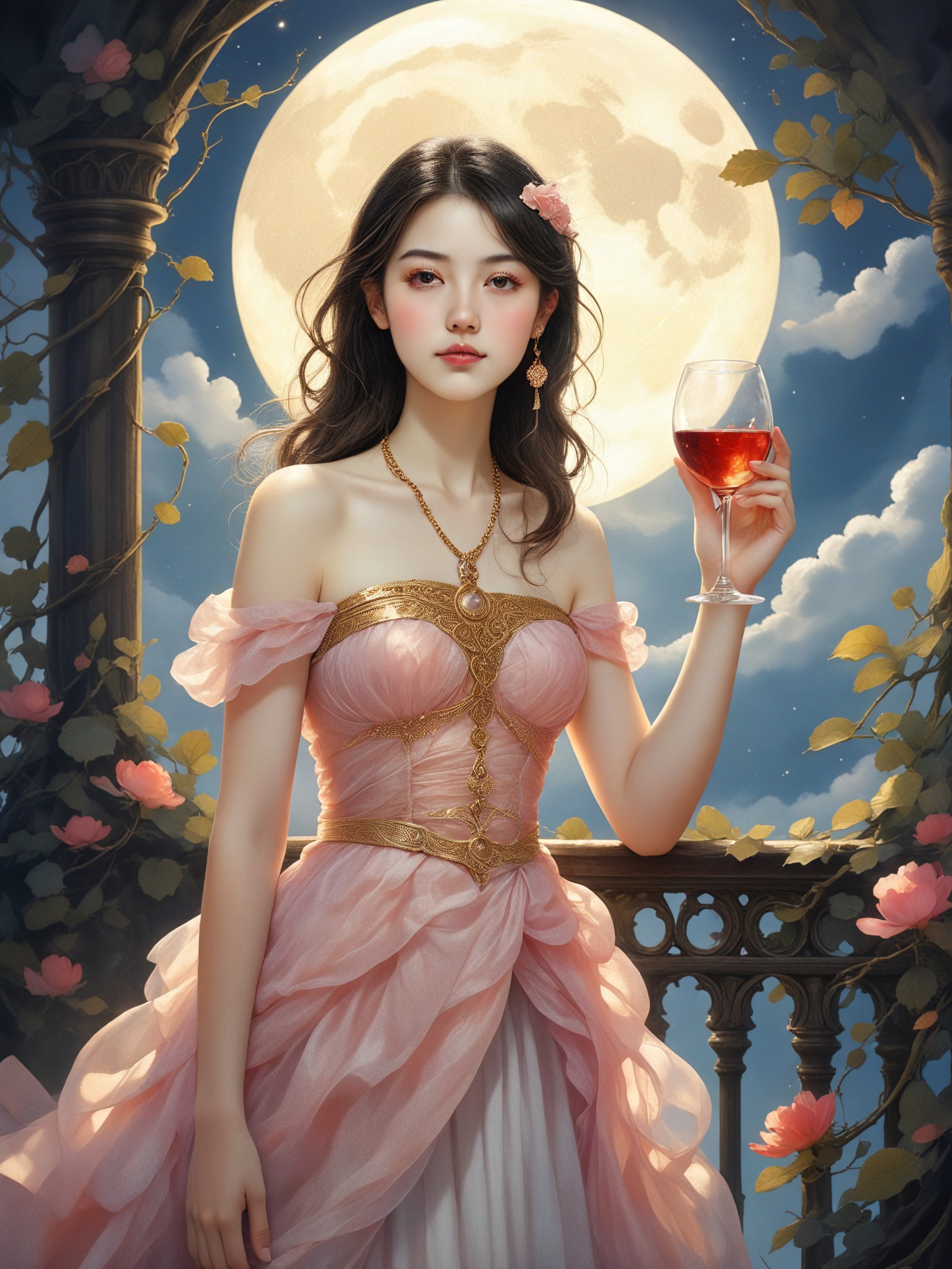 May we all be blessed with longevity. Though far apart, we are still able to share the beauty of the moon together. image