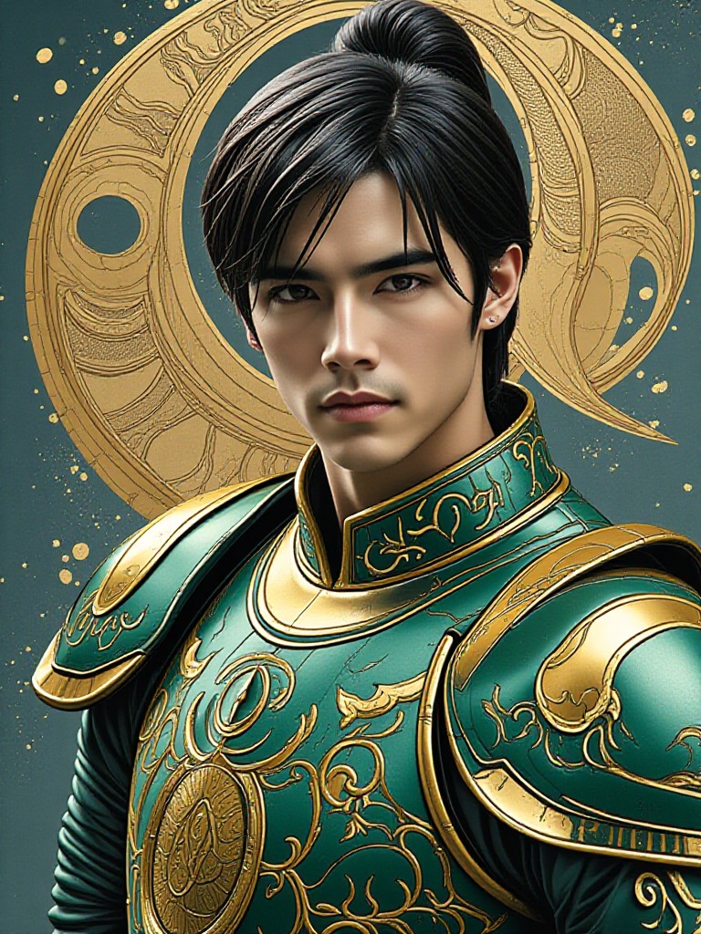 Green Gold Armor image