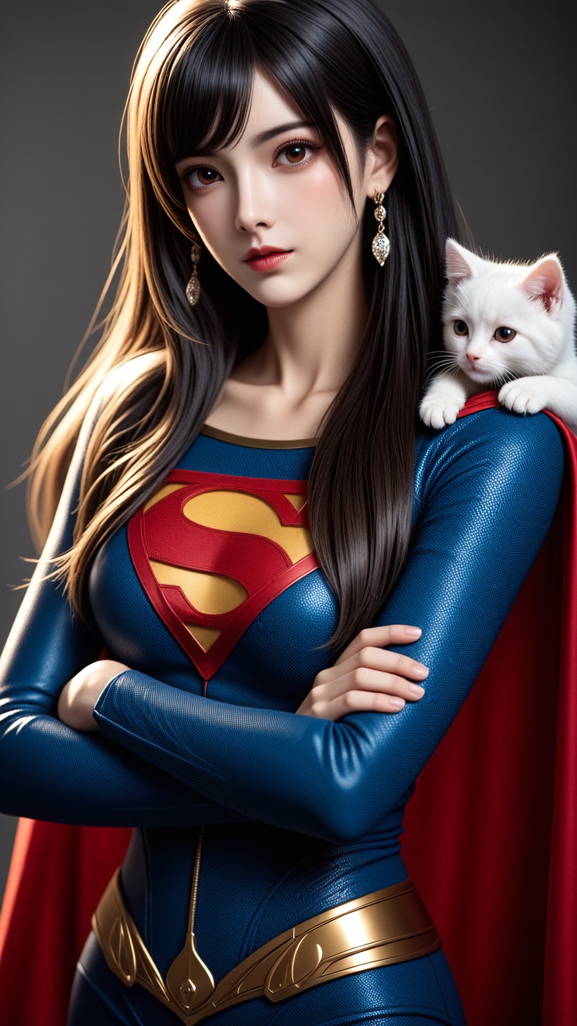 Steel Heart Super Girl Steel-Hearted Supergirl image