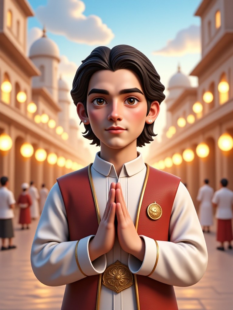 Eid al-Adha Man Anime Portrait image