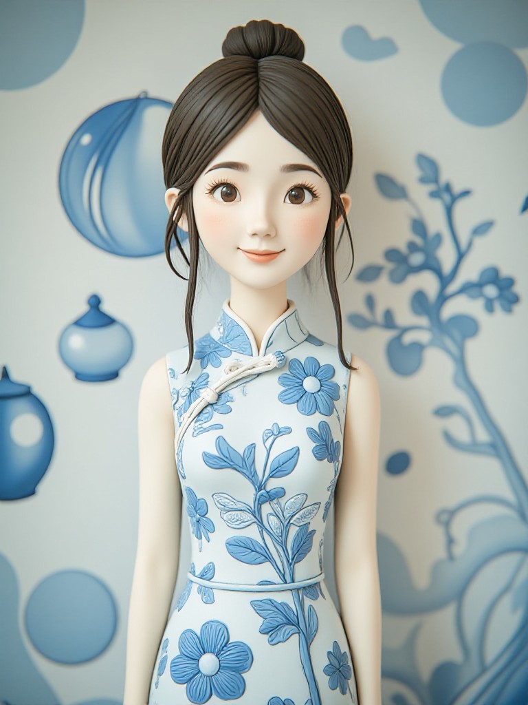 blue and white porcelain image