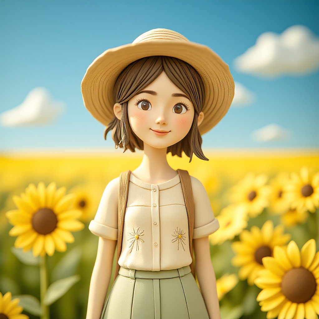 a1.art-generated Sunflower Field image