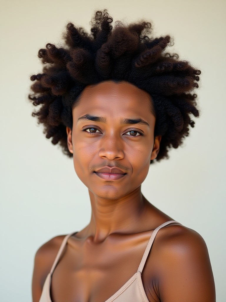 Black girl hair image