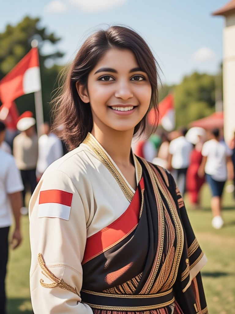  Pancasila Day Woman Portrait image