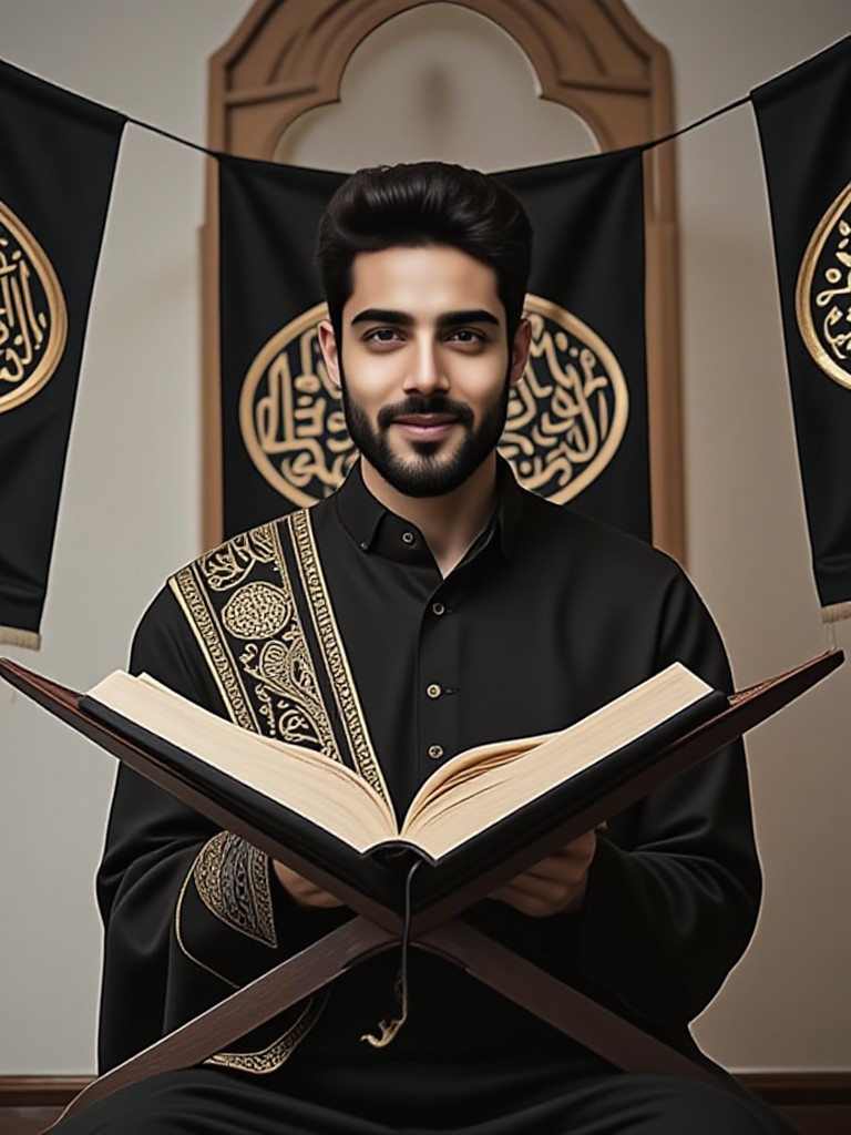 Muharram Festival Man Portrait image