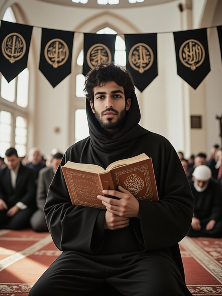 Muharram Festival Man Portrait 02 image