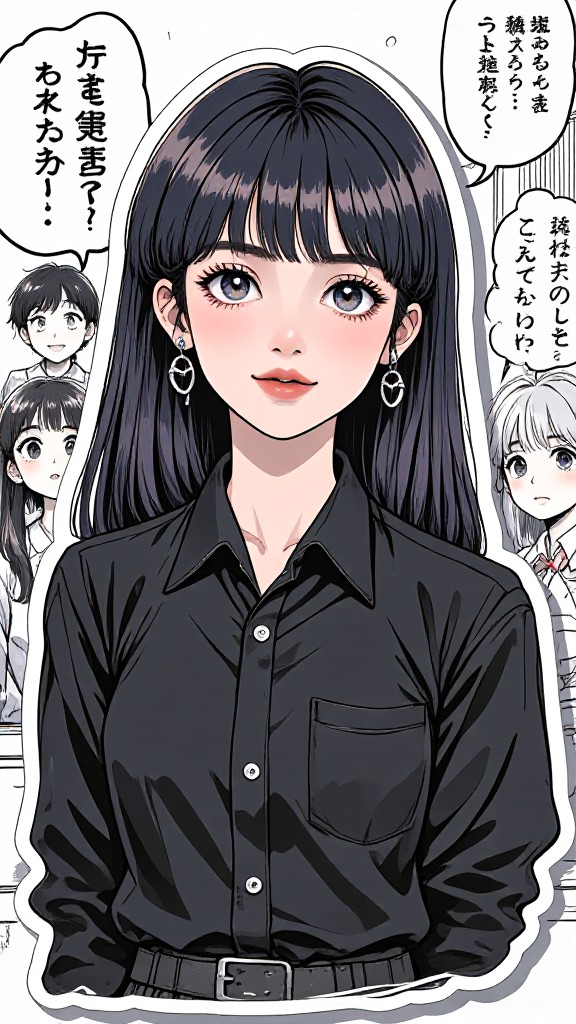 Japanese anime girl image