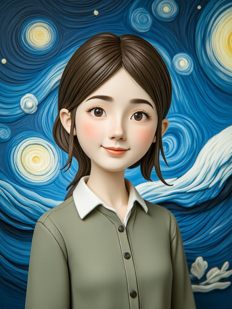 Van Gogh Starry Sky image