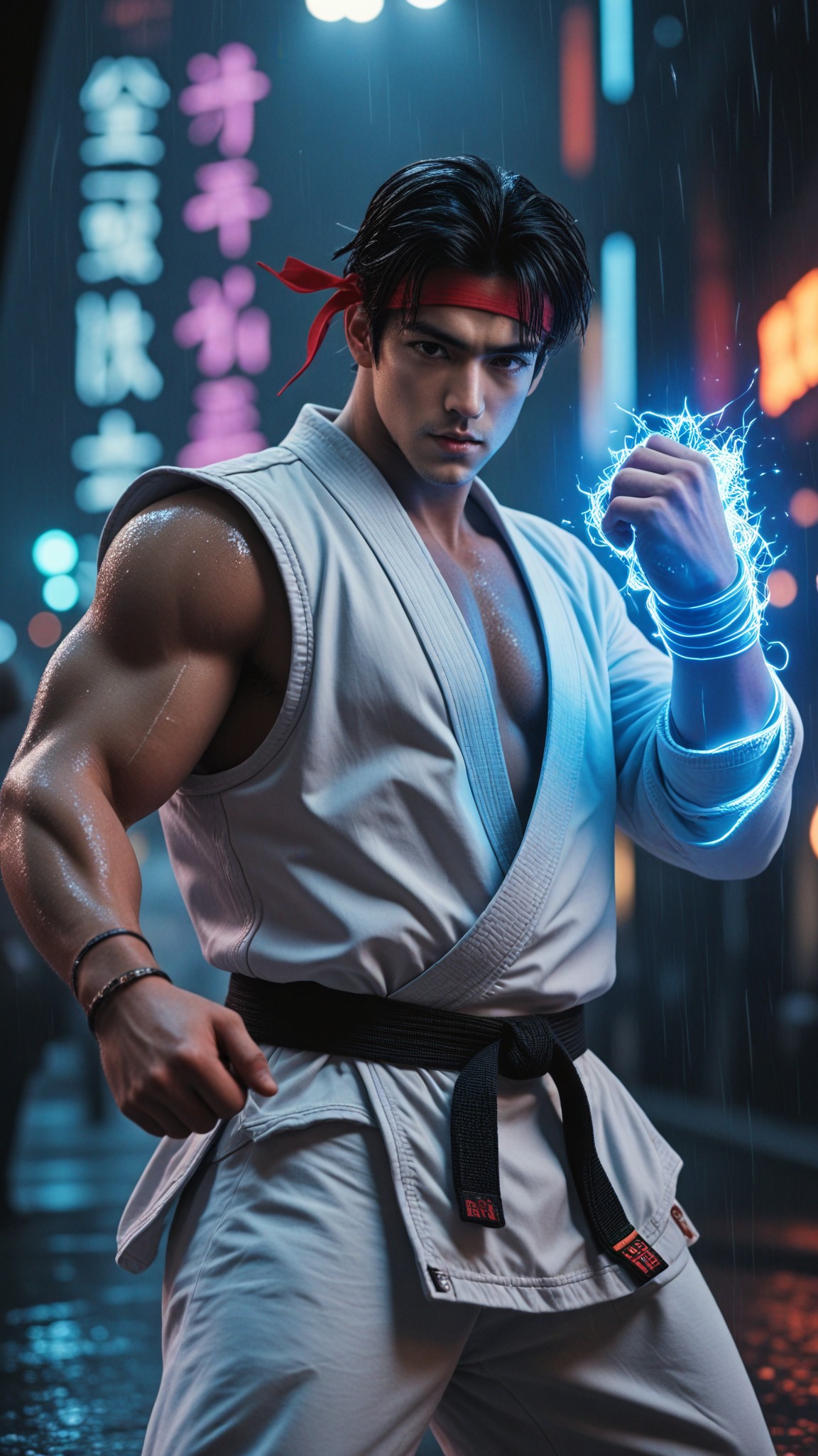 Electric Fist Shadow! The Lone and High Martial Daoist Fighting on the Streets image