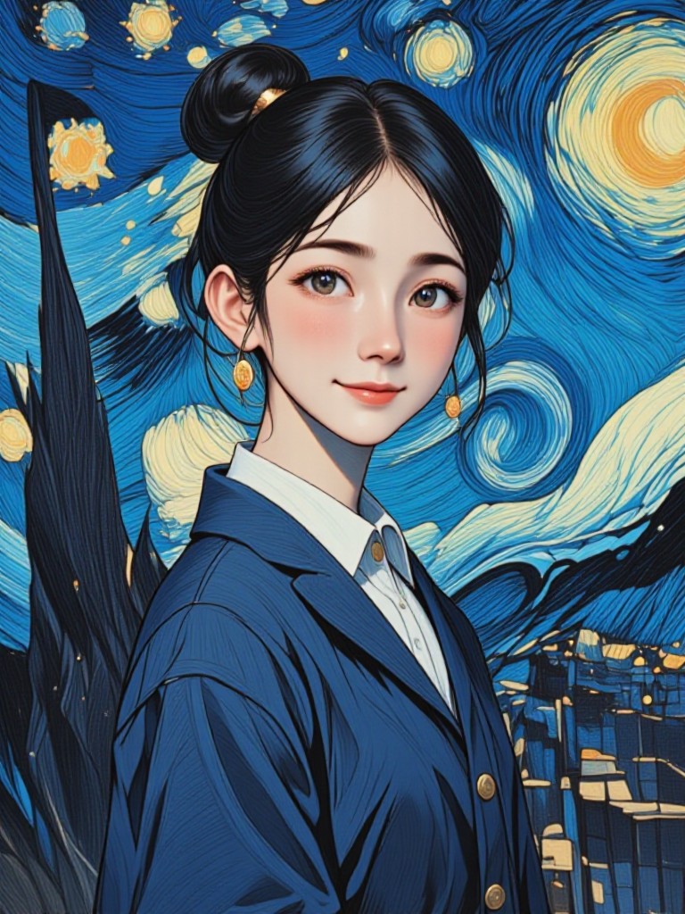 Starry Sky Van Gogh image