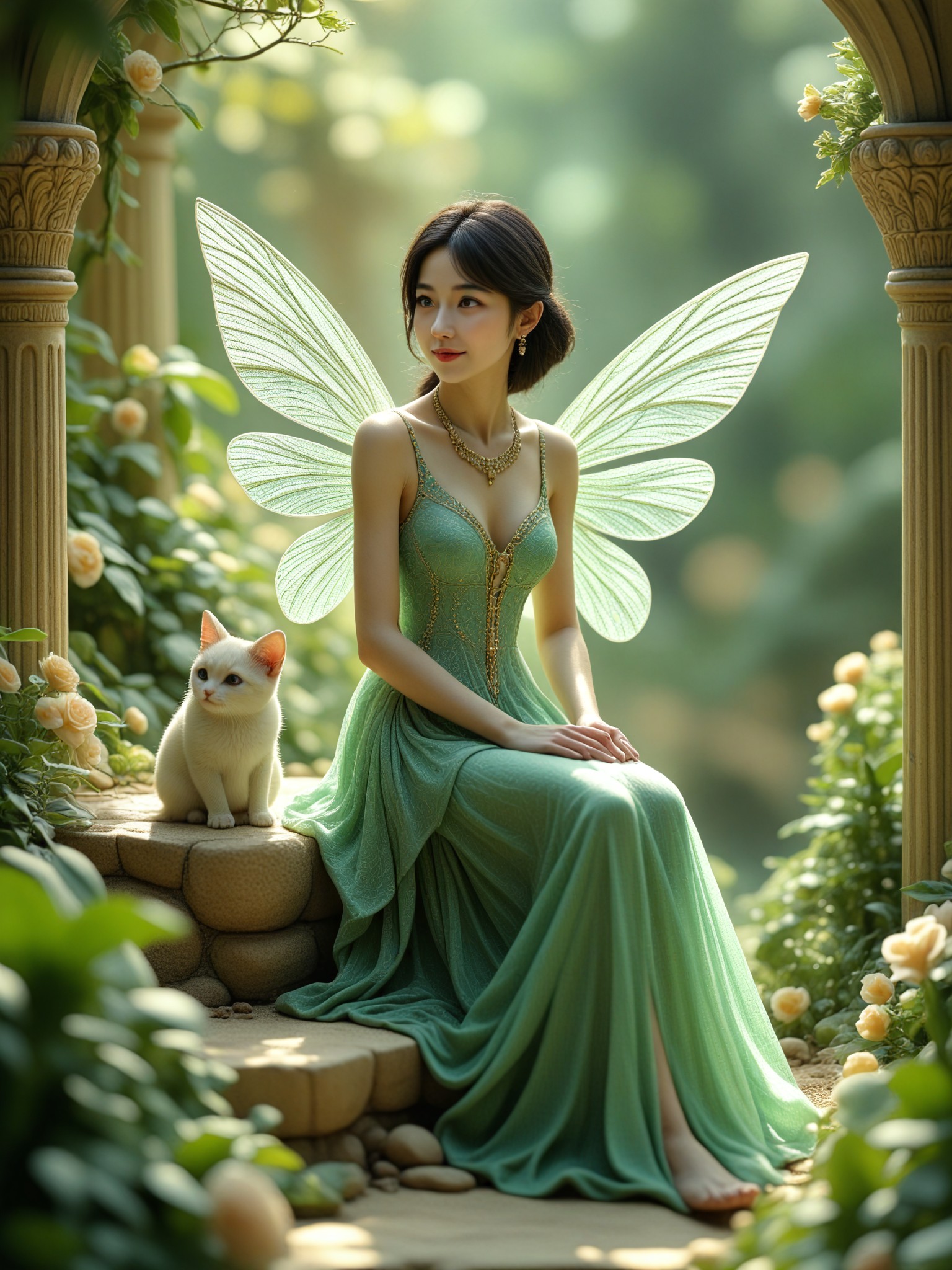 Emerald fairy image