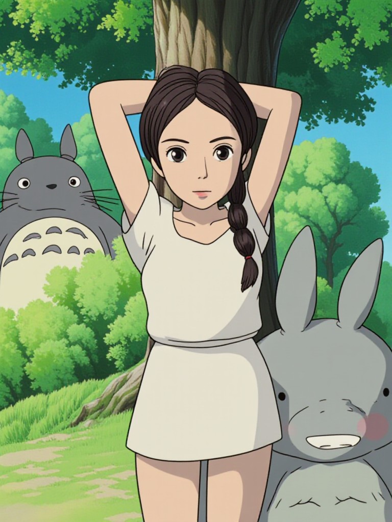 a1.art-generated Being With Totoro image