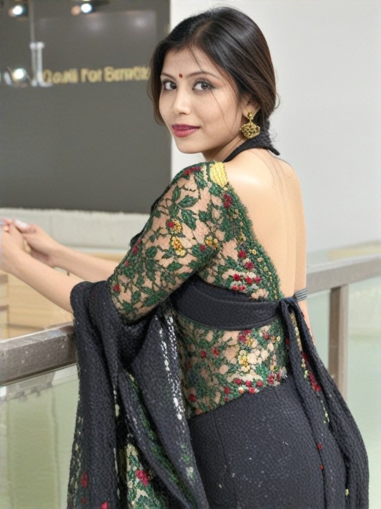 a1.art-generated Saree Remove Video image