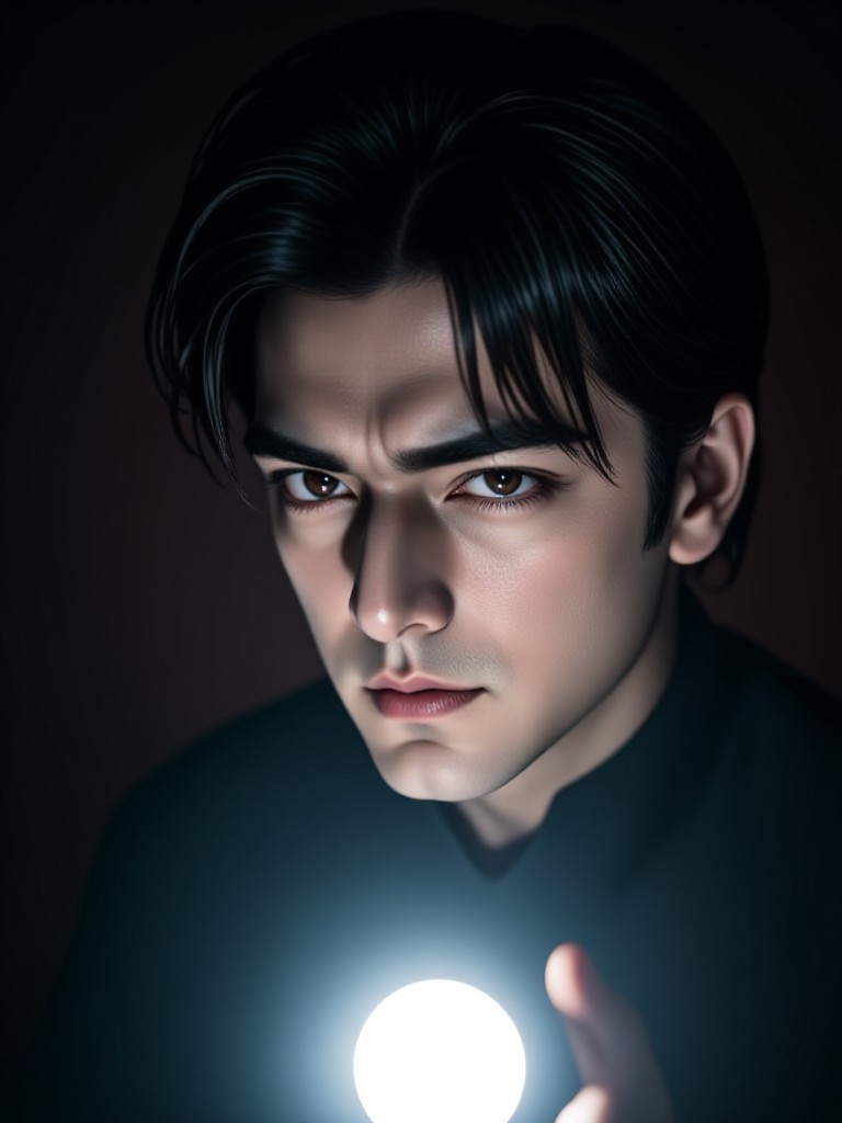 《夜光惡作劇》 "Flashlight Face: Mischief in the Dark" image