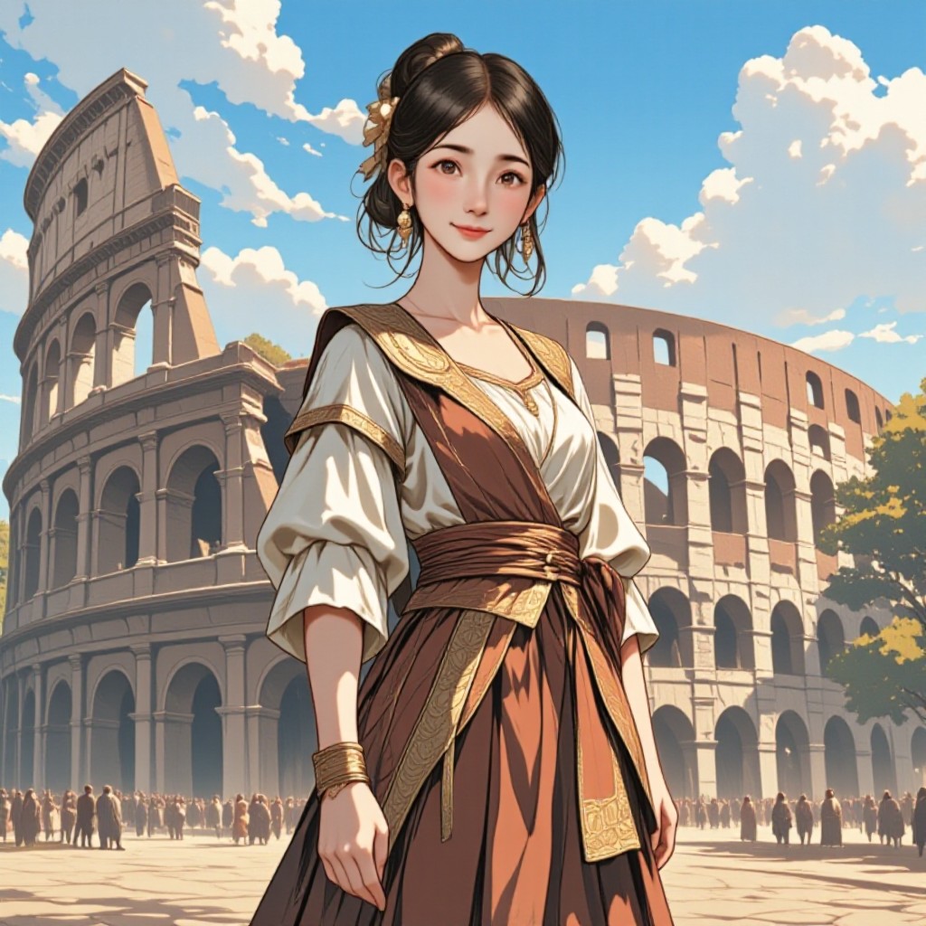 The Roman Colosseum image