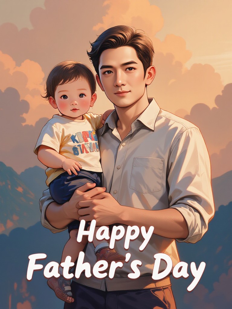 Happy Father's Day Painting 02 image