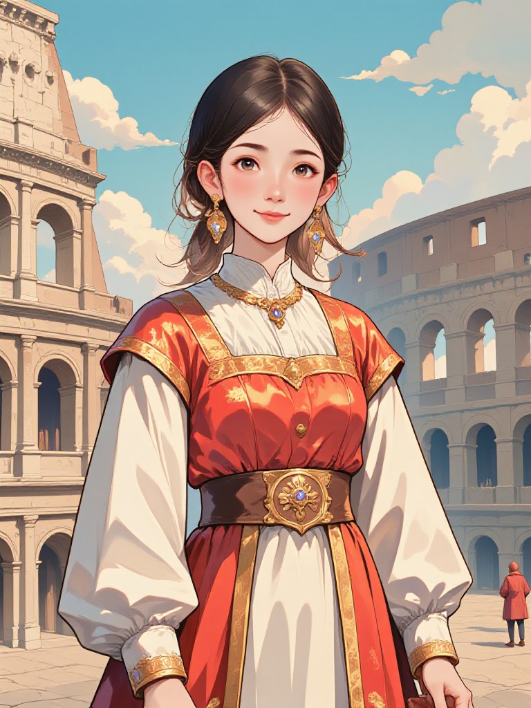 The Roman Colosseum image