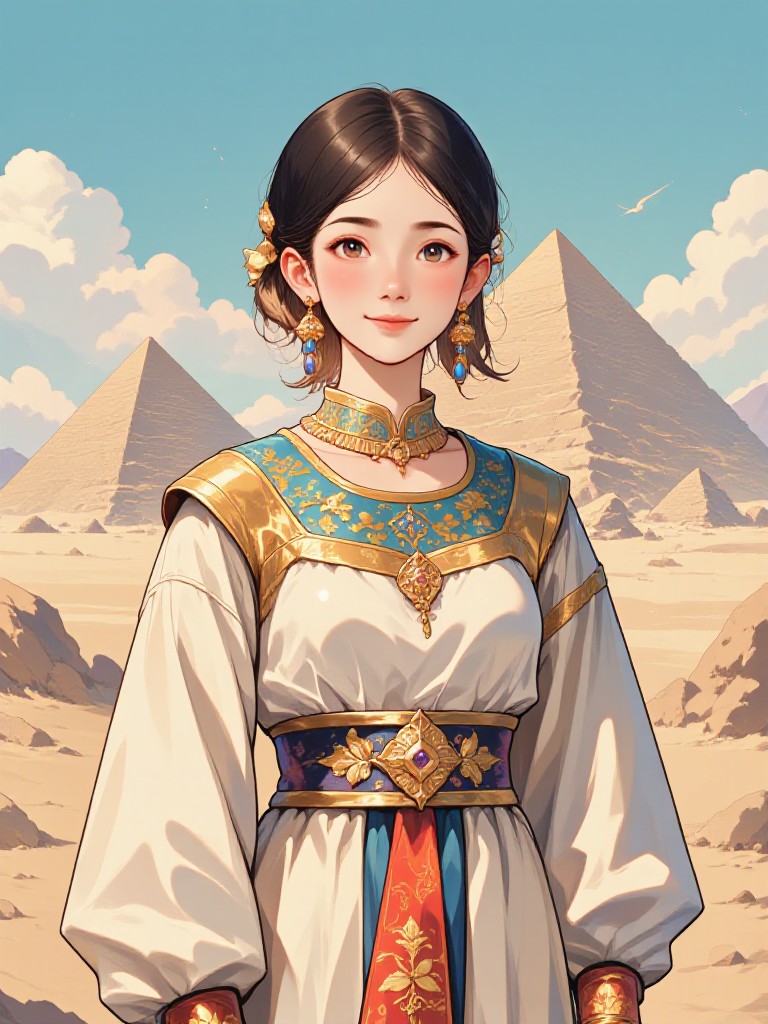 Egyptian pyramids image