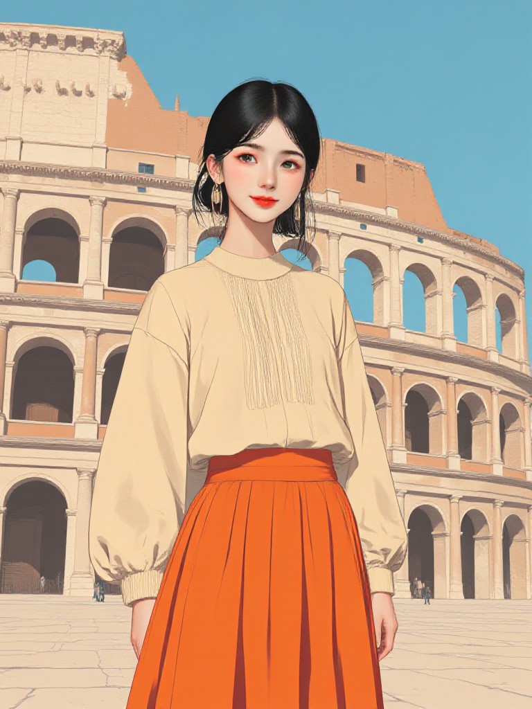 The Roman Colosseum image