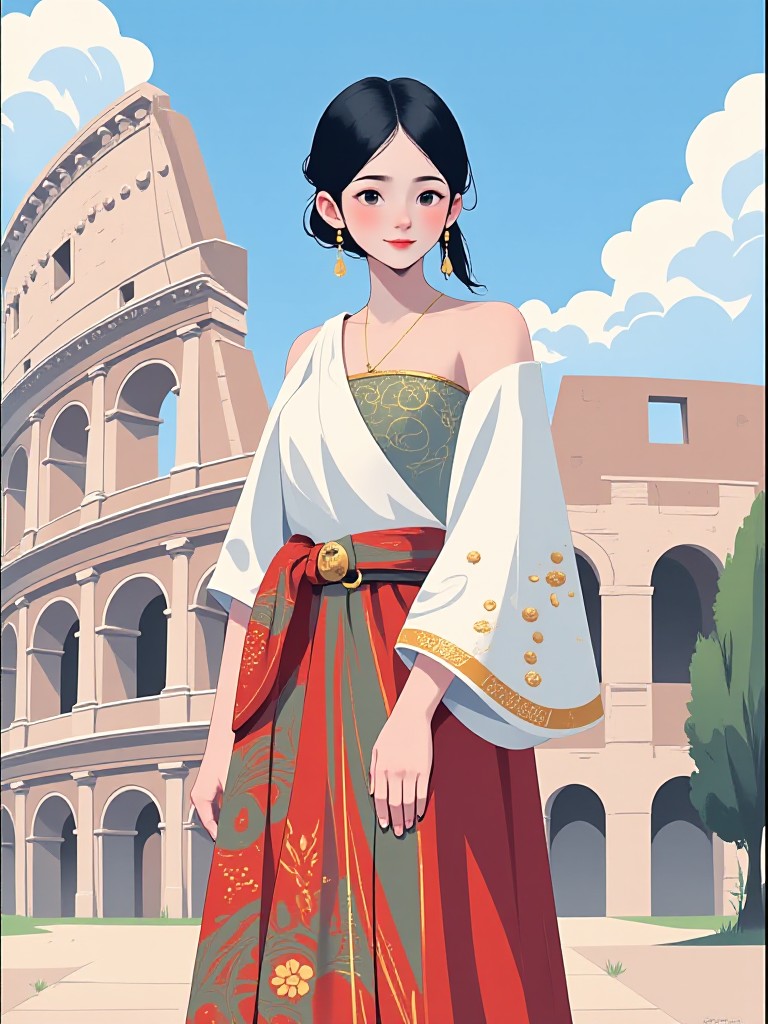 The Roman Colosseum image