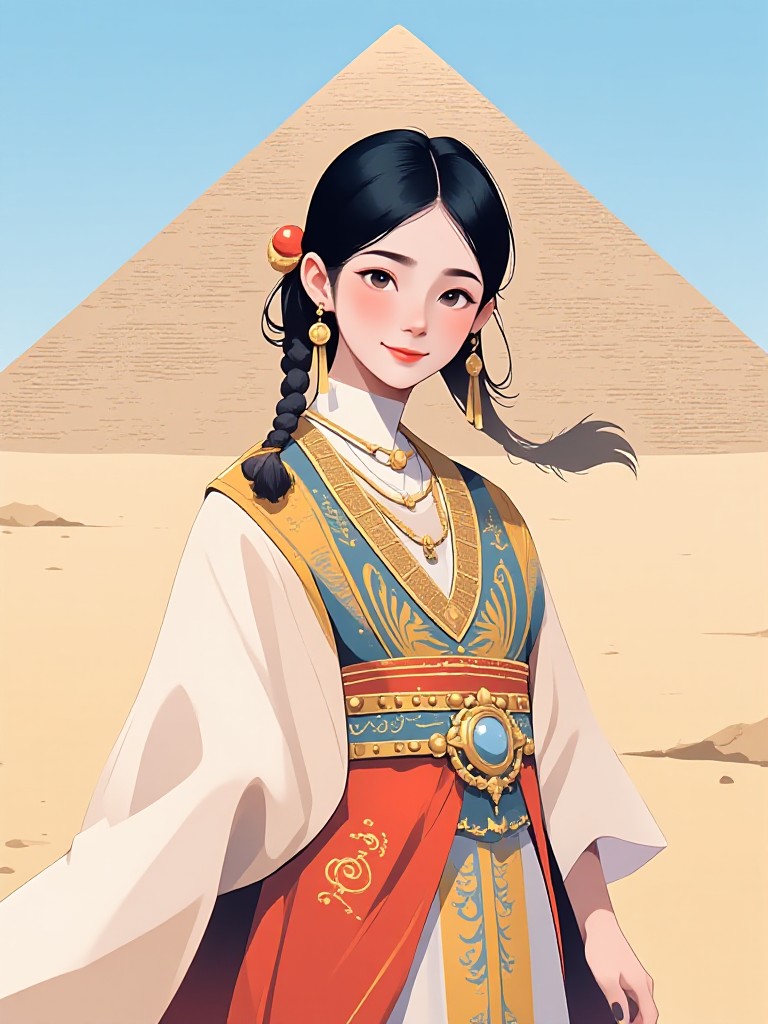 Egyptian pyramids image