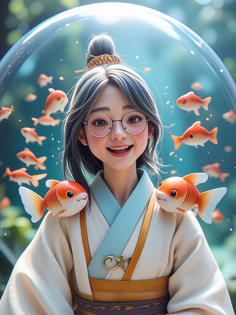 The goldfish world of the time traveler image