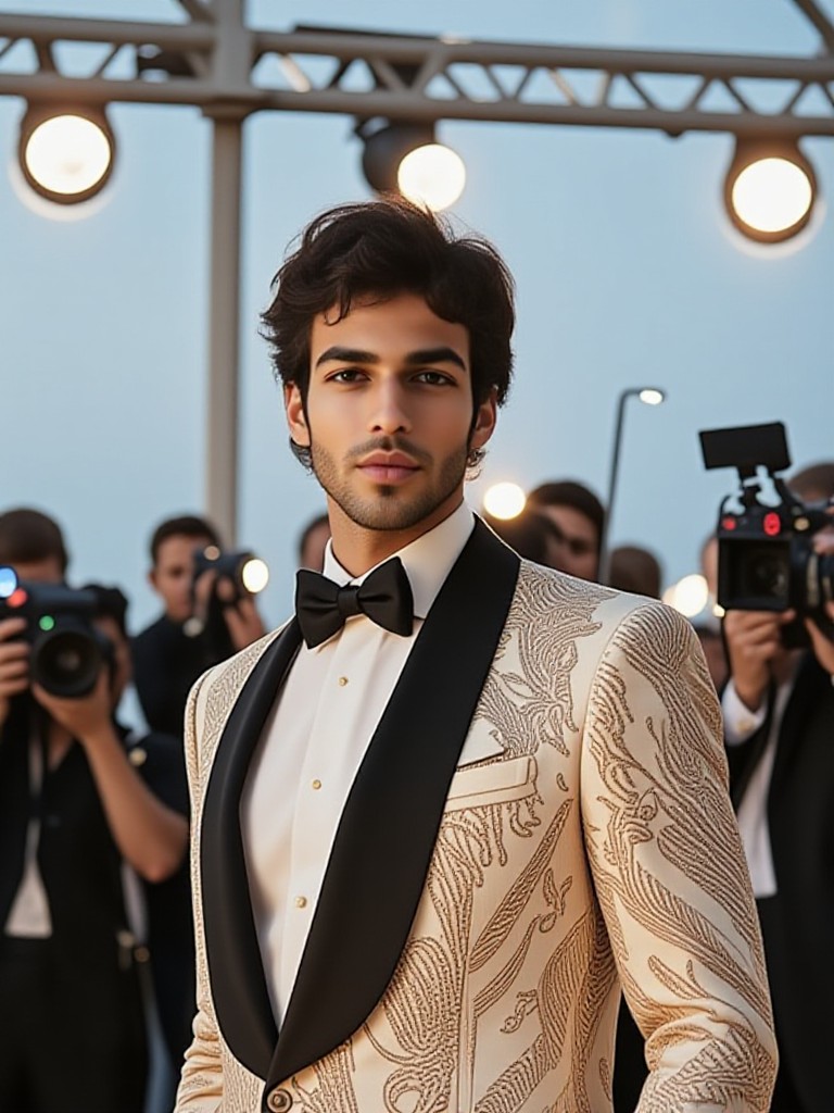 Cannes Film Festival Male Protrait image