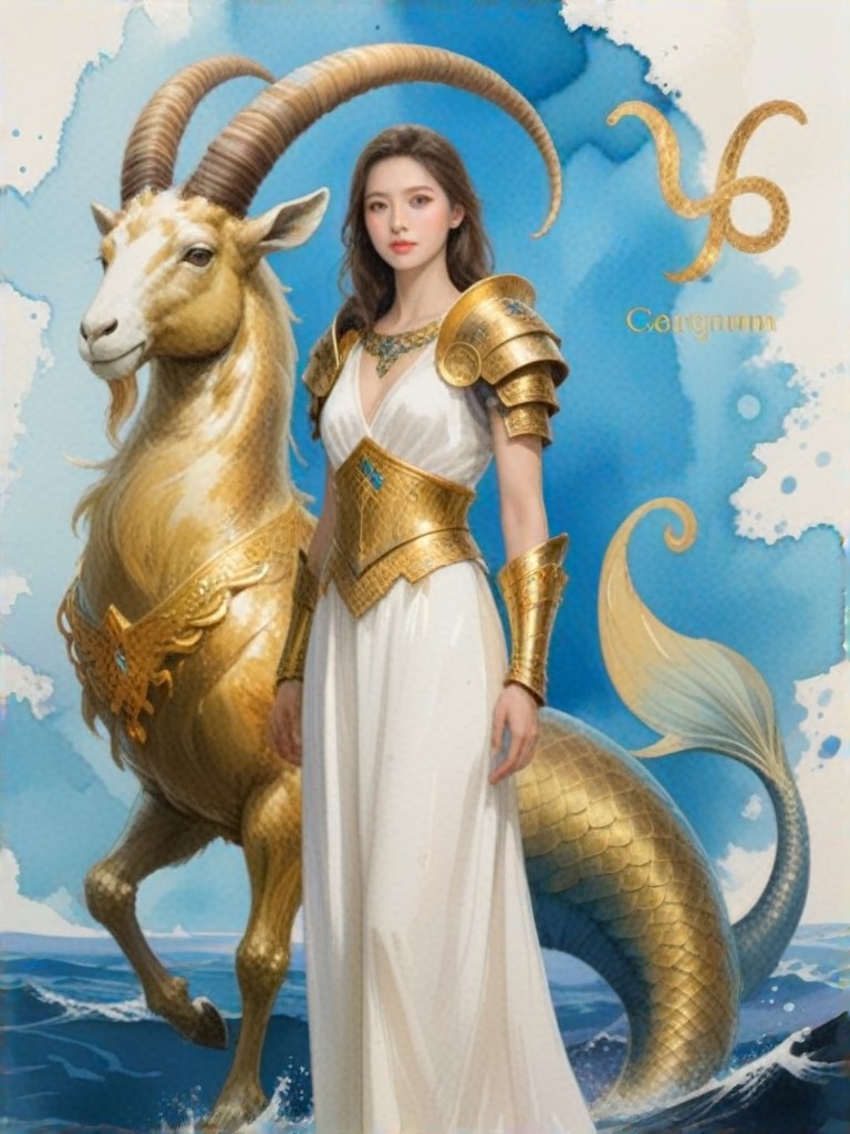a1.art-generated Capricorn image