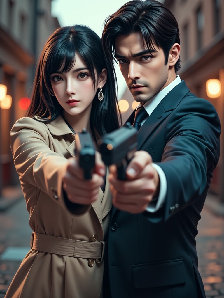 AI Animation version 🕵️‍♂️🔥  What does it feel like to be the ultimate intelligence couple and become the strongest dance partner?   🎯💥 image