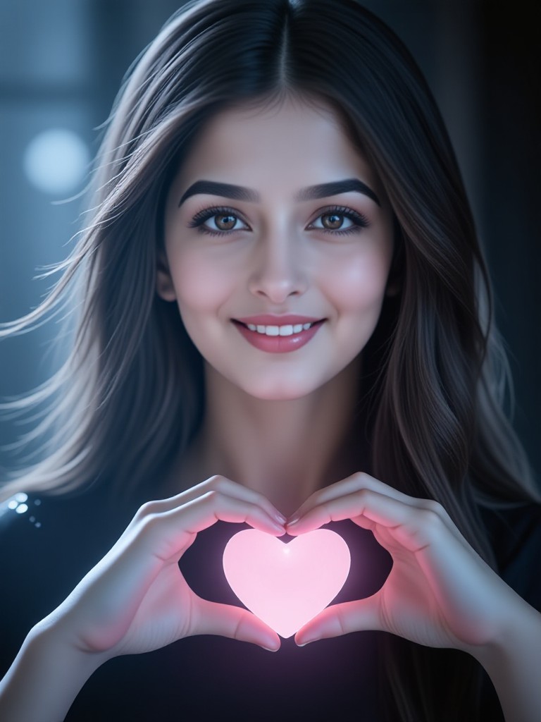 Give you a heart image