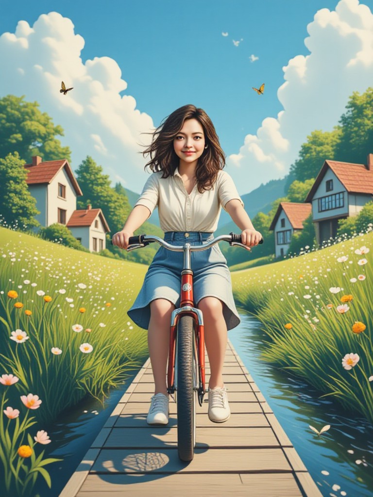 [Video & Music] Riding the bike in the countryside  image