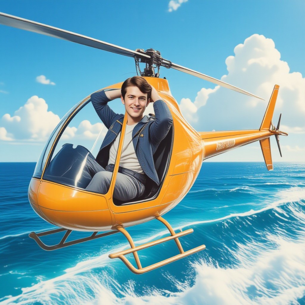 [Video & Music] Flying the stylish helicopter image