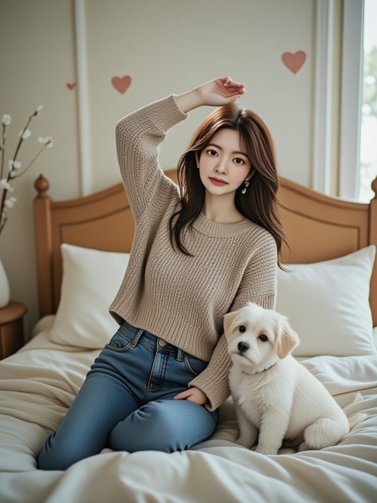 [Video & Music] Playing with my pet on the bed image