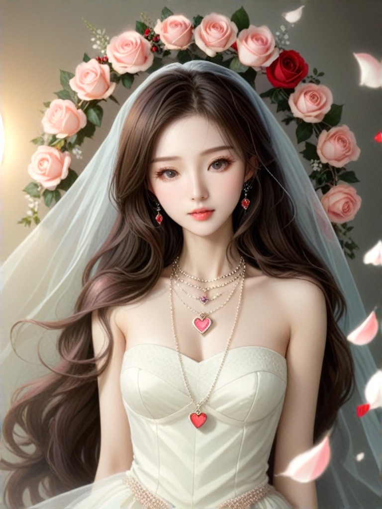 The Bride with a Rose Ring image